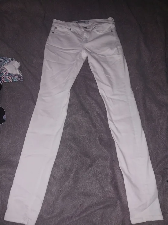 Express Women’s Skinny Jeans in White - Picture 2 of 2